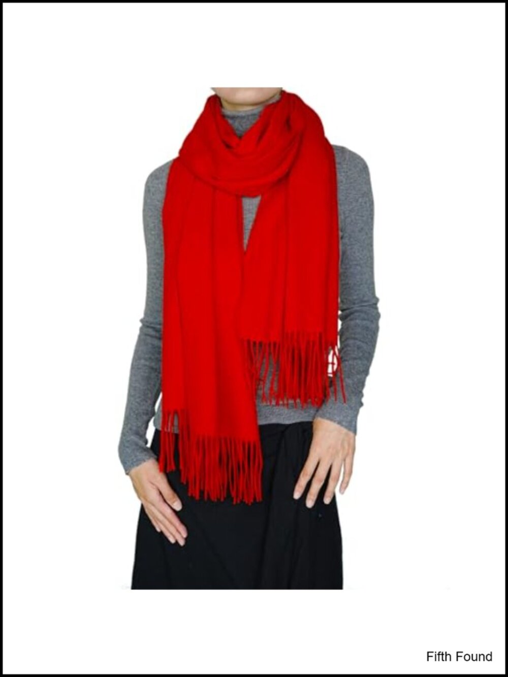 100% Merino Wool Shawl Wrap Large Thick Winter Travel Scarf for Women